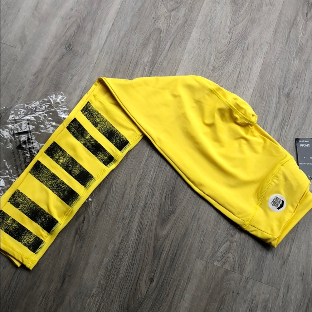 NWT yellow leggings - Picture 2 of 4